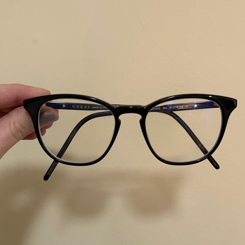 Gucci Black Eyeglasses